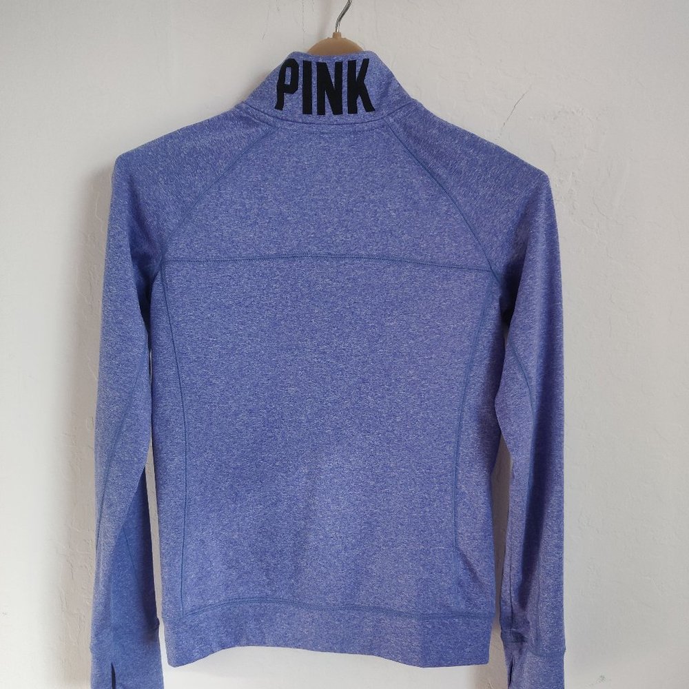 Victoria Secret Pink Size Small Petite Workout Quarter Zip Sweatshirt - Picture 5 of 5